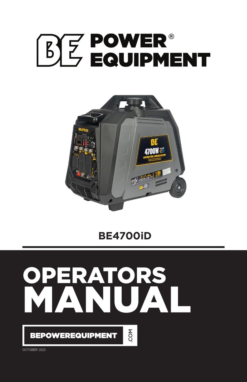 BE Power Equipment BE4700iD User manual
