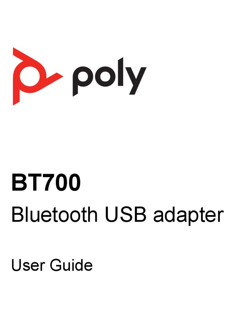 Poly BT700 User manual