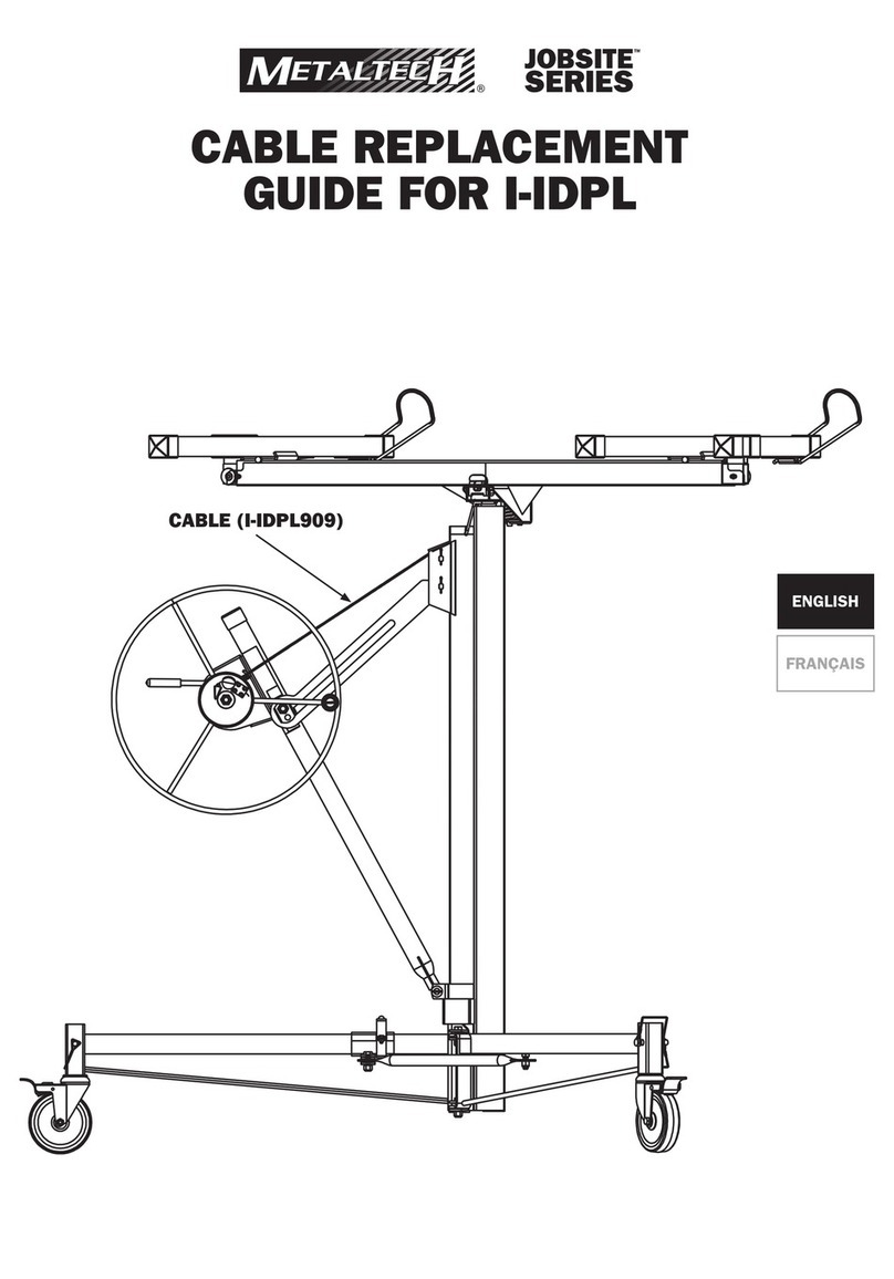 MetalTech Jobsite series Replacement guide