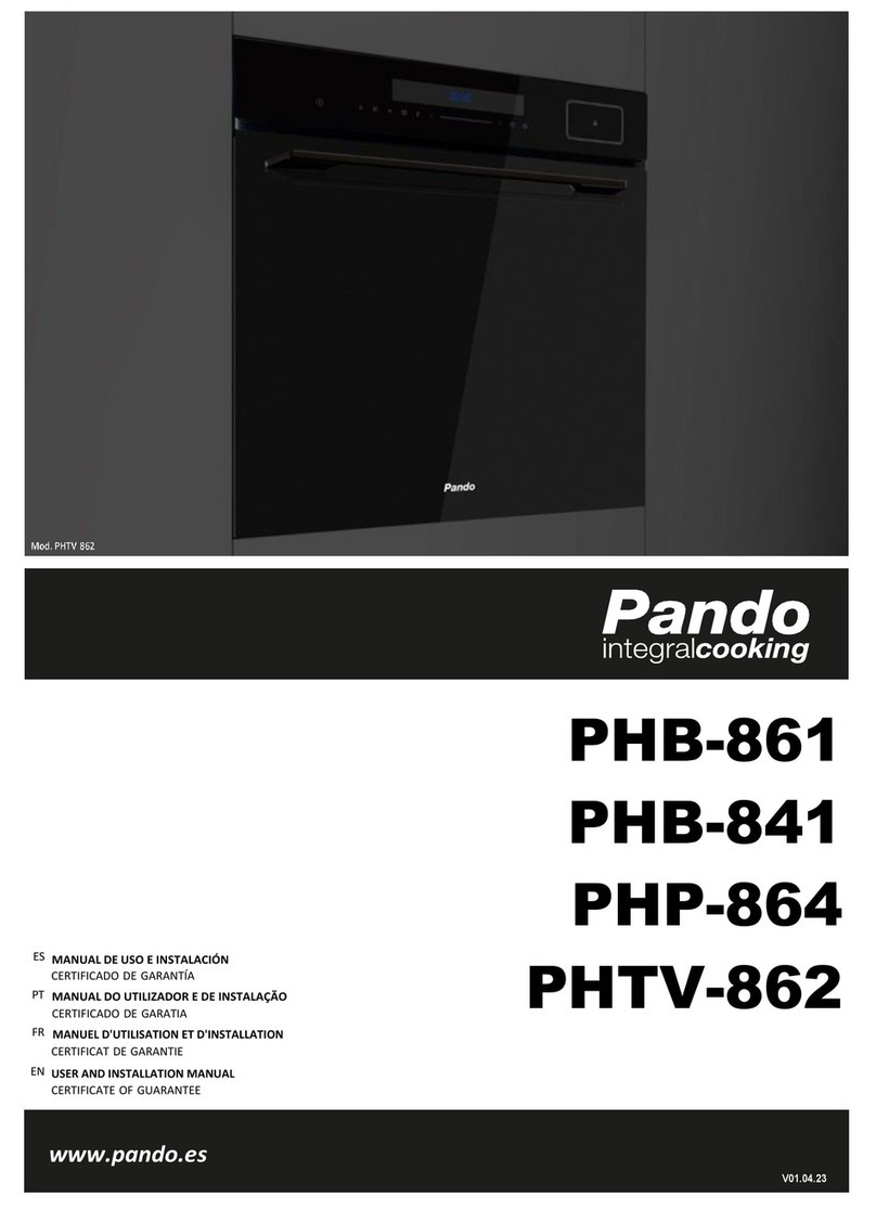 Pando PHB-861 Operating manual