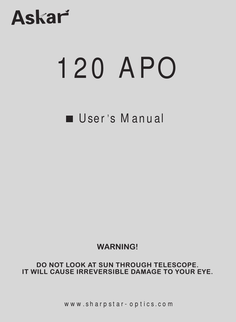 SHARPSTAR Askar 120APO user manual