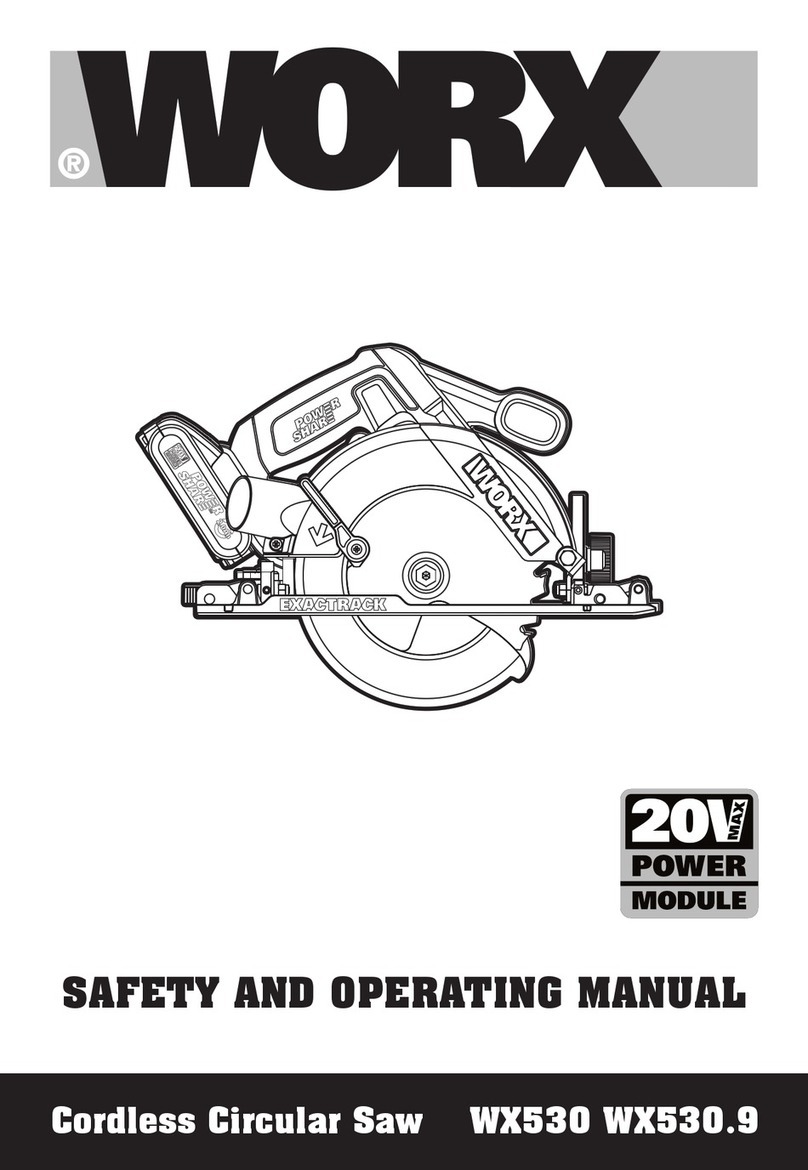 Worx WX530 Installation manual