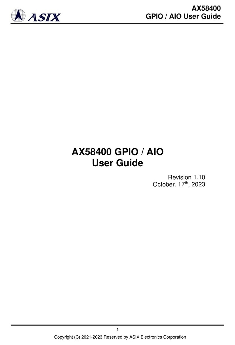 ASIX AX58400-TSB user guide