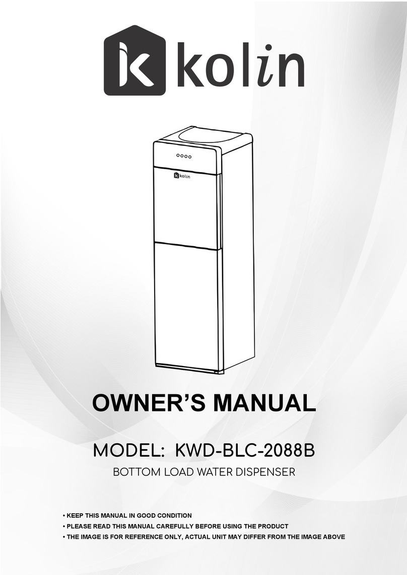Kolin KWD-BLC-2088B owner's manual