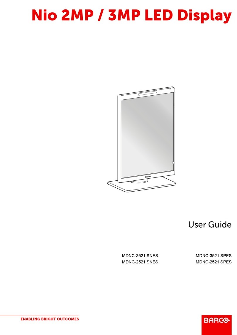 Barco Nio MDNC-3521 SNES User manual