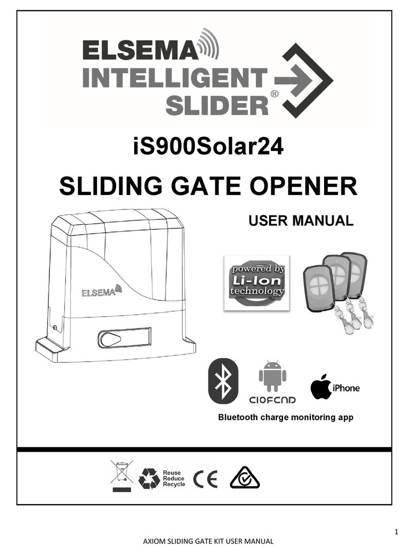 Elsema iS900Solar24 user manual