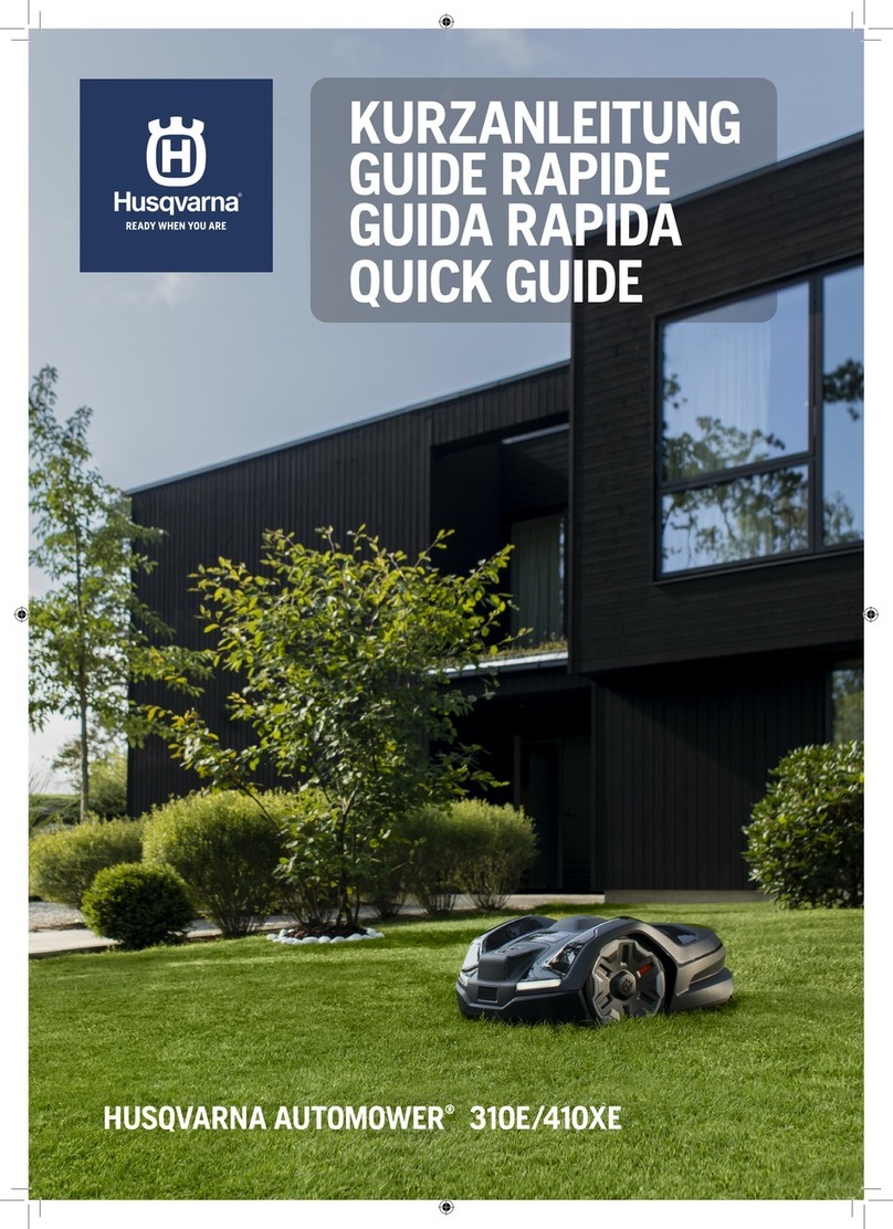 Husqvarna AUTOMOWER 310E User manual