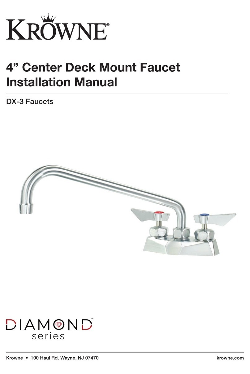 Krowne DX-3 installation manual