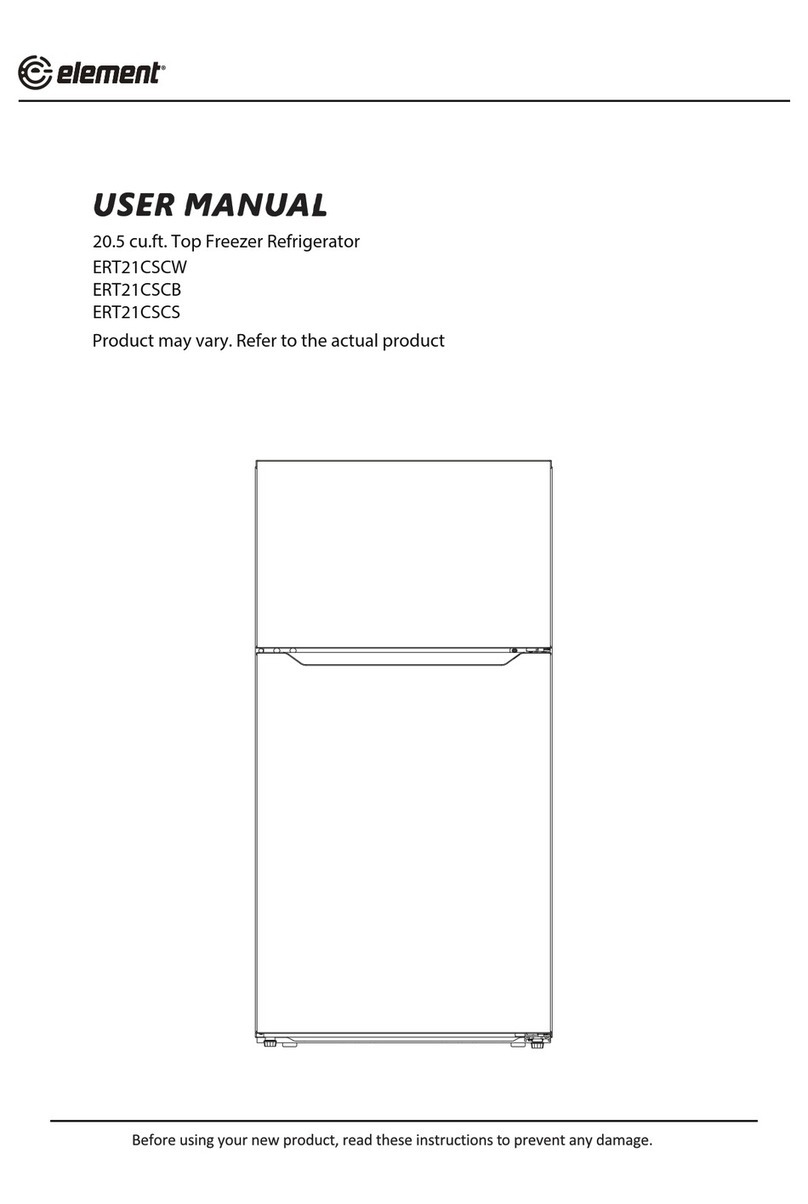 Element ERT21CSCW User manual