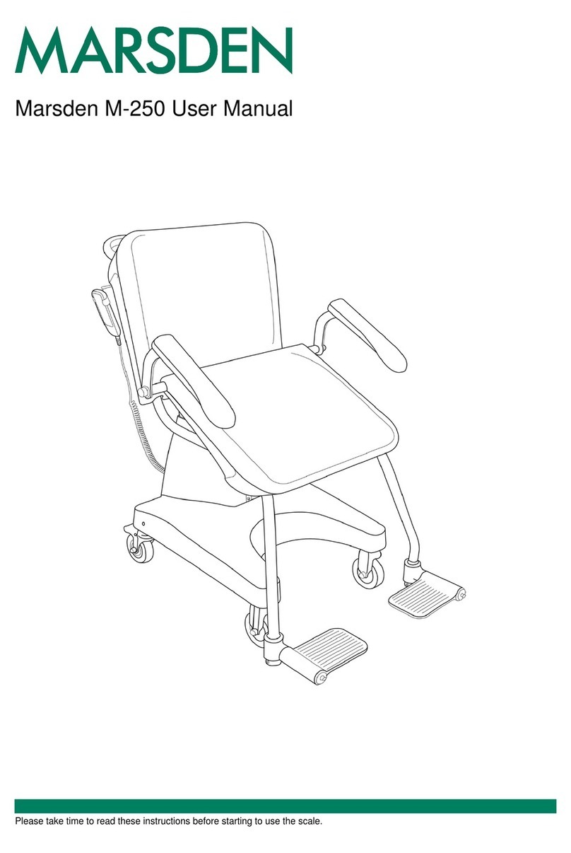 marsden M-250 user manual