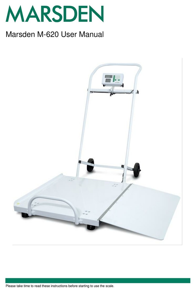 marsden M-620 User manual