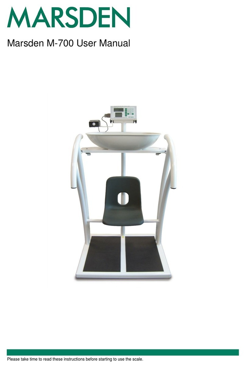 marsden M-700 User manual marsden M-700 User manual
