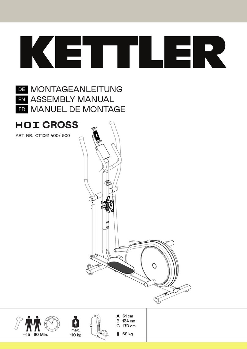 Kettler HOI CROSS User manual