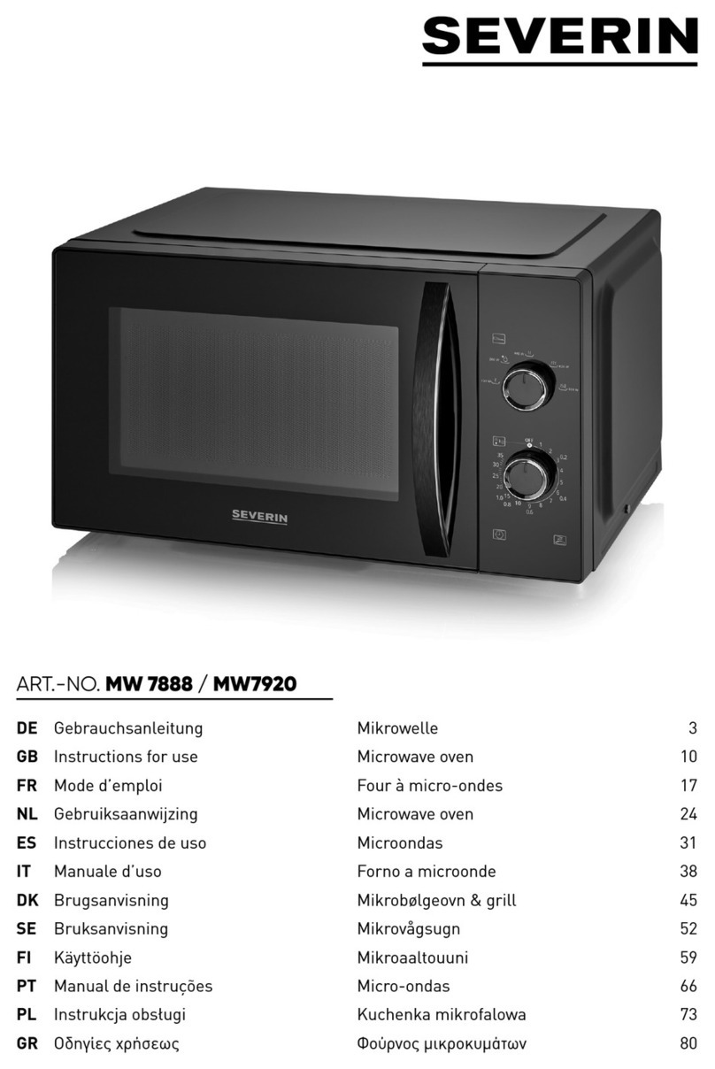 SEVERIN MW7920 User manual