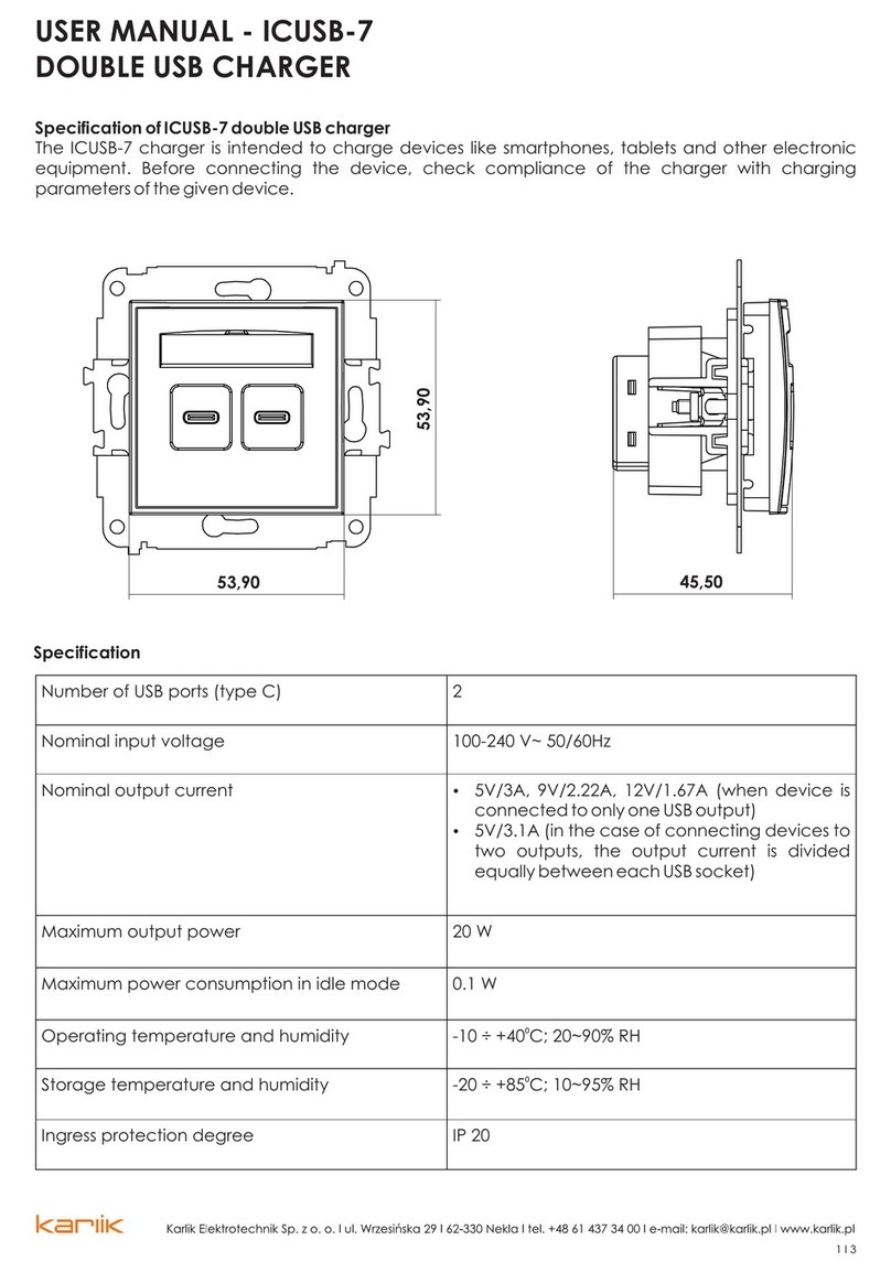 Karlik ICUSB-7 User manual Karlik ICUSB-7 User manual