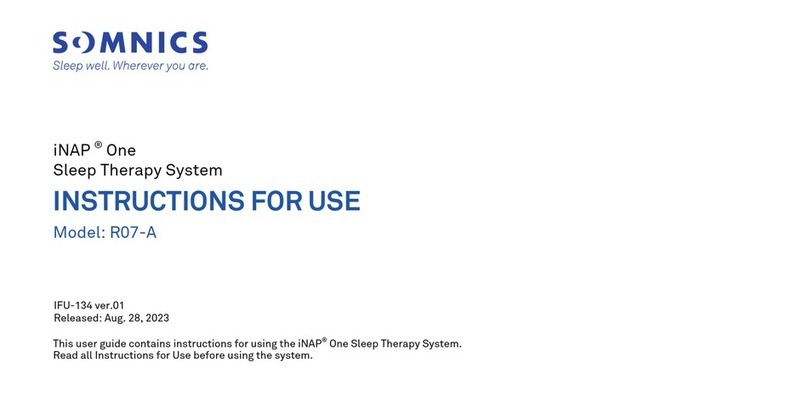 SOMNICS iNAP R07-A Instructions for use