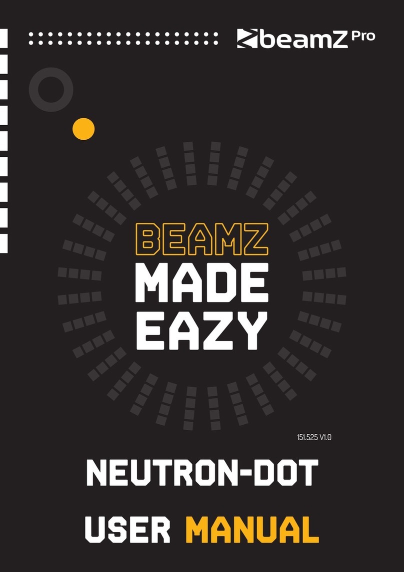 Beamz Pro NEUTRON-DOT user manual