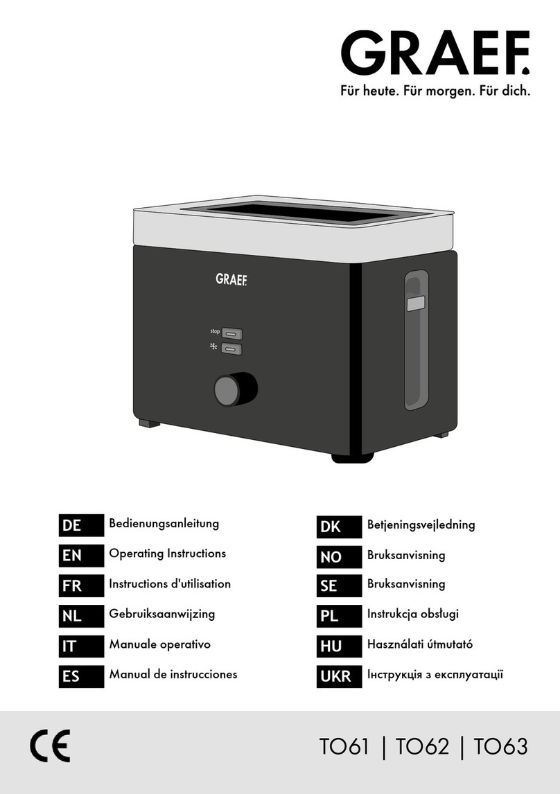 Graef TO 61 User manual