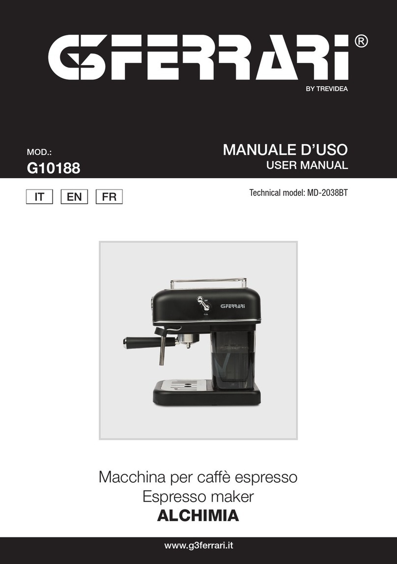 TREVIDEA G3 FERRARI ALCHIMIA user manual