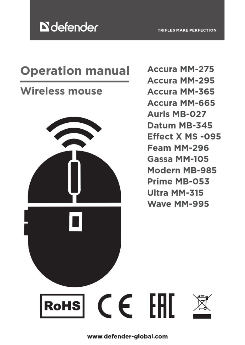 Defender Auris MB-027 Operation manual