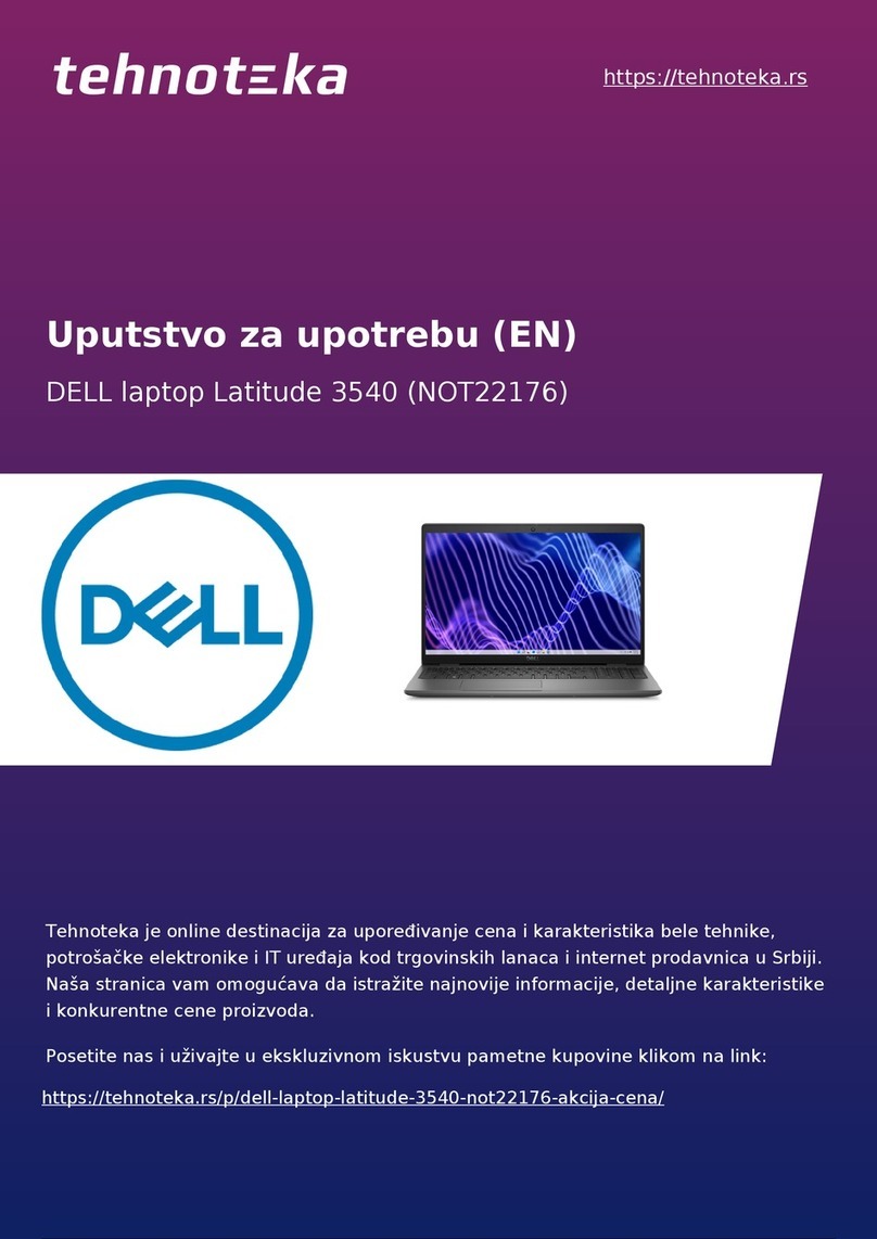 Dell NOT22176 Operation and maintenance manual