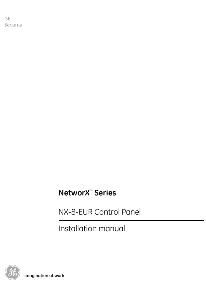 GE NetworX NX-8-EUR User manual