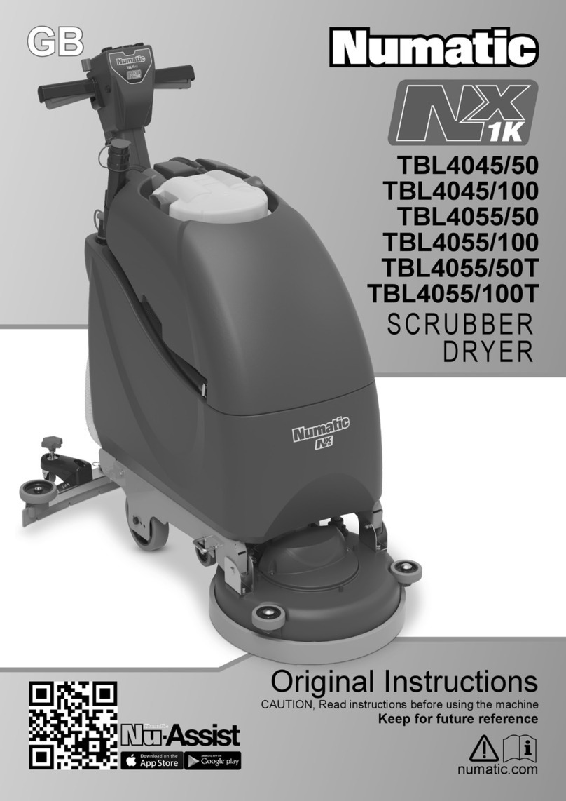 Numatic NX 1K Original instructions