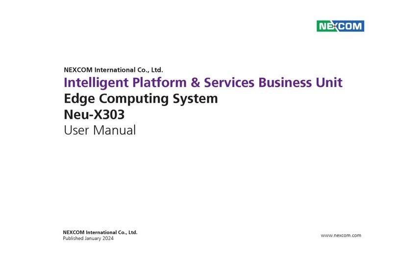 Nexcom Neu-X303 User manual