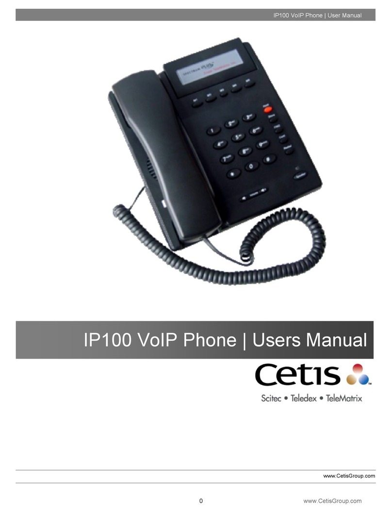 cetis IP100 user manual