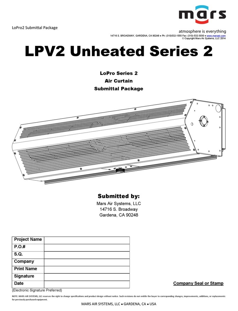 Mars LVP2 2 Series User manual