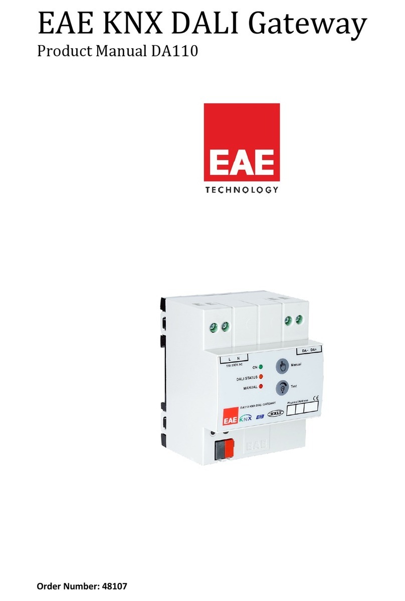 EAE DA110 product manual