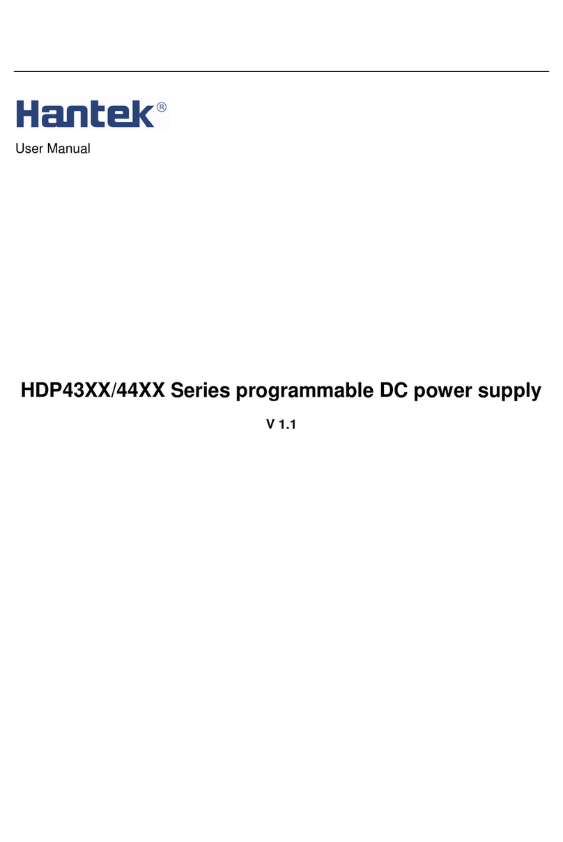 Hantek HDP4000 Series user manual