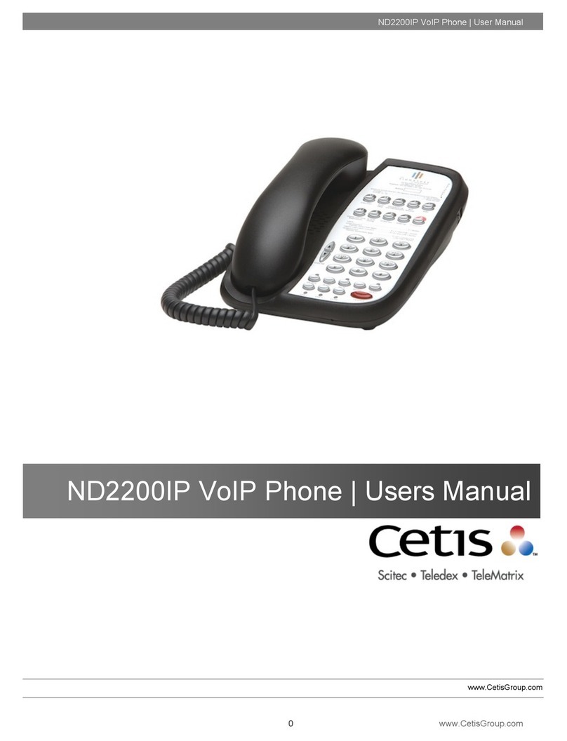 cetis ND2200IP User manual