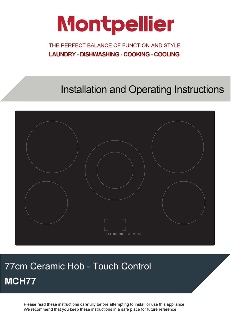 montpellier MCH77 User manual