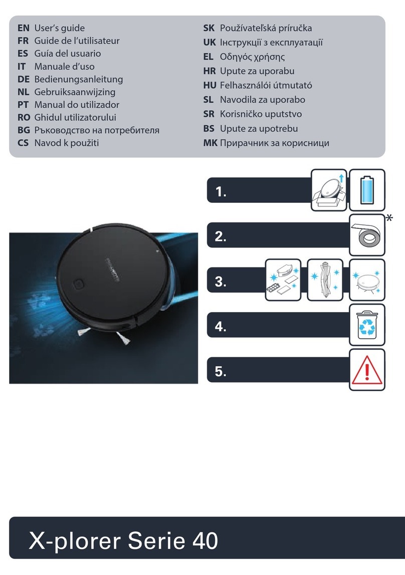 Rowenta X-plorer 40 Series user guide Rowenta X-plorer 40 Series user guide