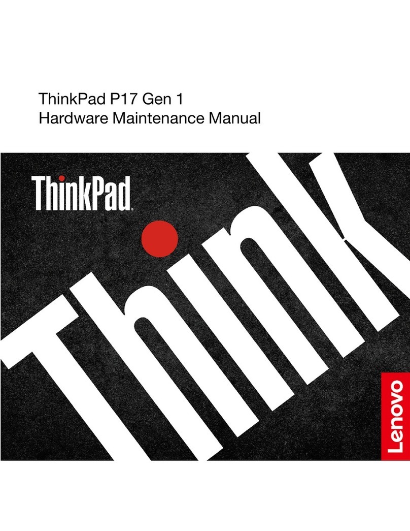 Lenovo ThinkPad P17 Gen 1 Hardware Maintenance Manual Lenovo ThinkPad P17 Gen 1 Hardware Maintenance Manual