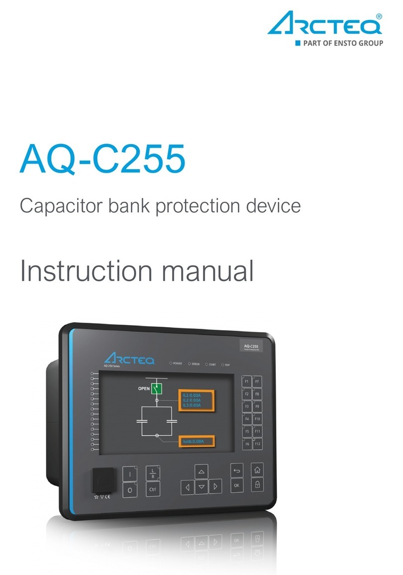 ensto Arcteq AQ-C255 instruction manual ensto Arcteq AQ-C255 instruction manual