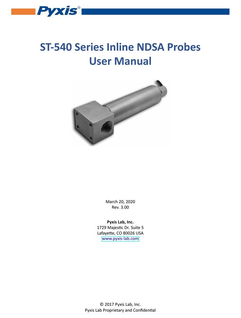 Pyxis ST-540SS-HR user manual