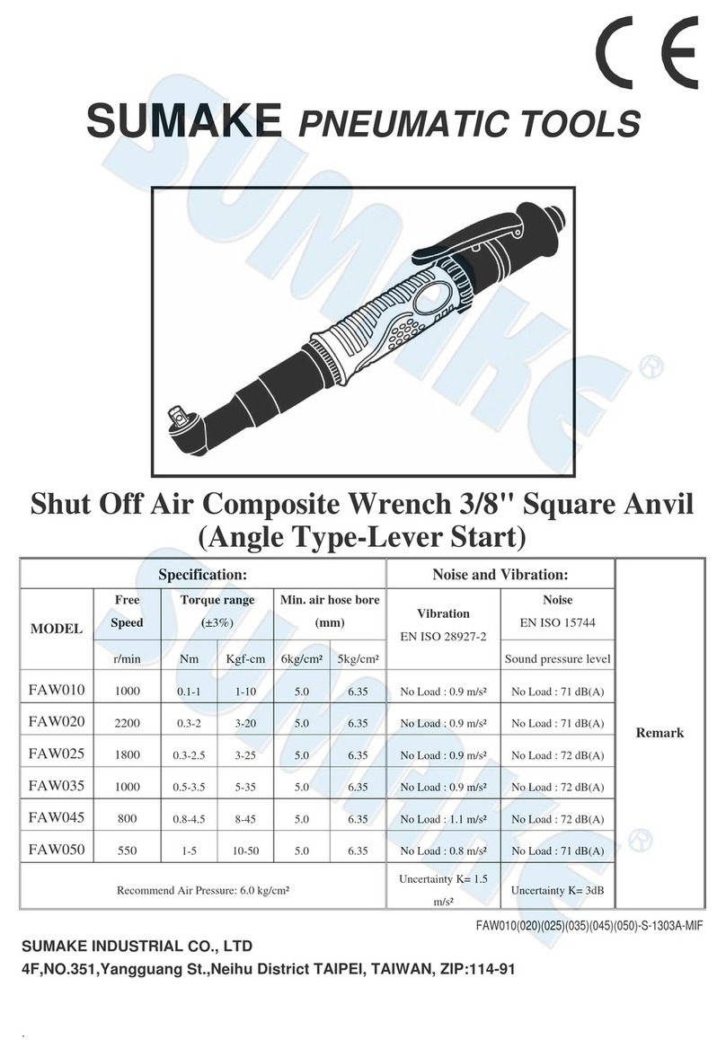 Sumake FAW010 Operation manual