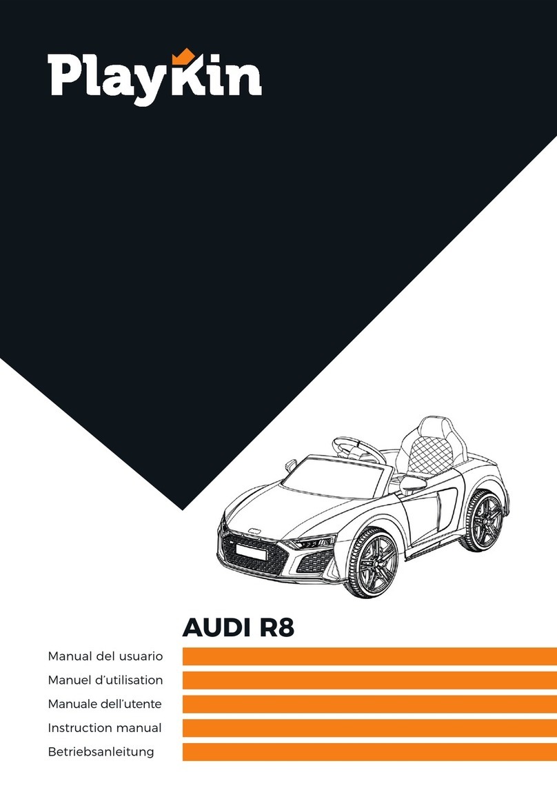 PLAYKIN AUDI R8 instruction manual