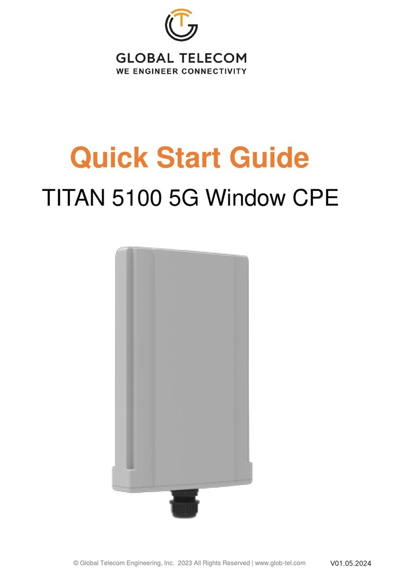 Global Telecom TITAN 5100 User manual