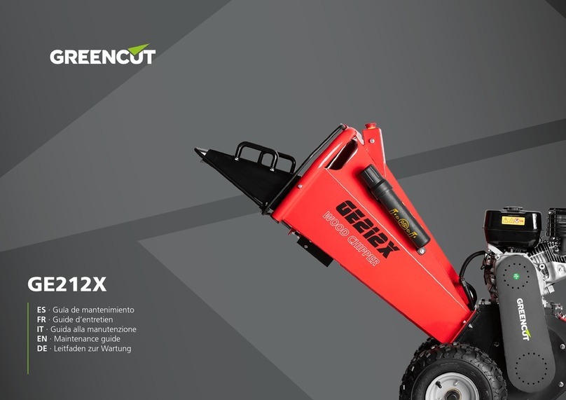 Greencut GE212X Operating manual