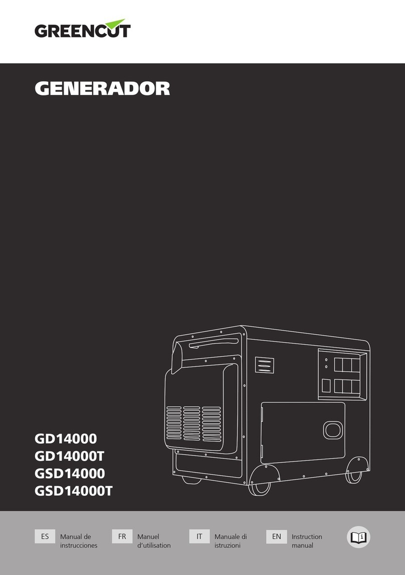 Greencut GD14000 instruction manual