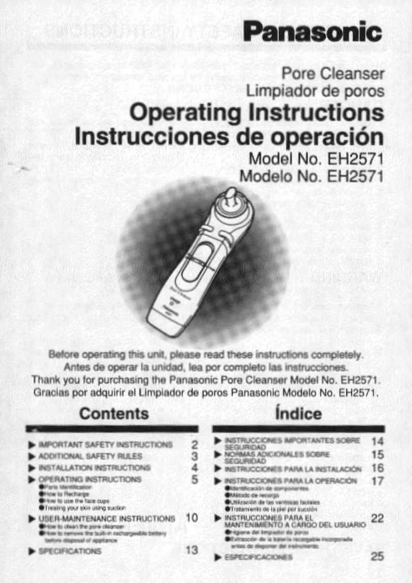Panasonic EH-2571 User manual