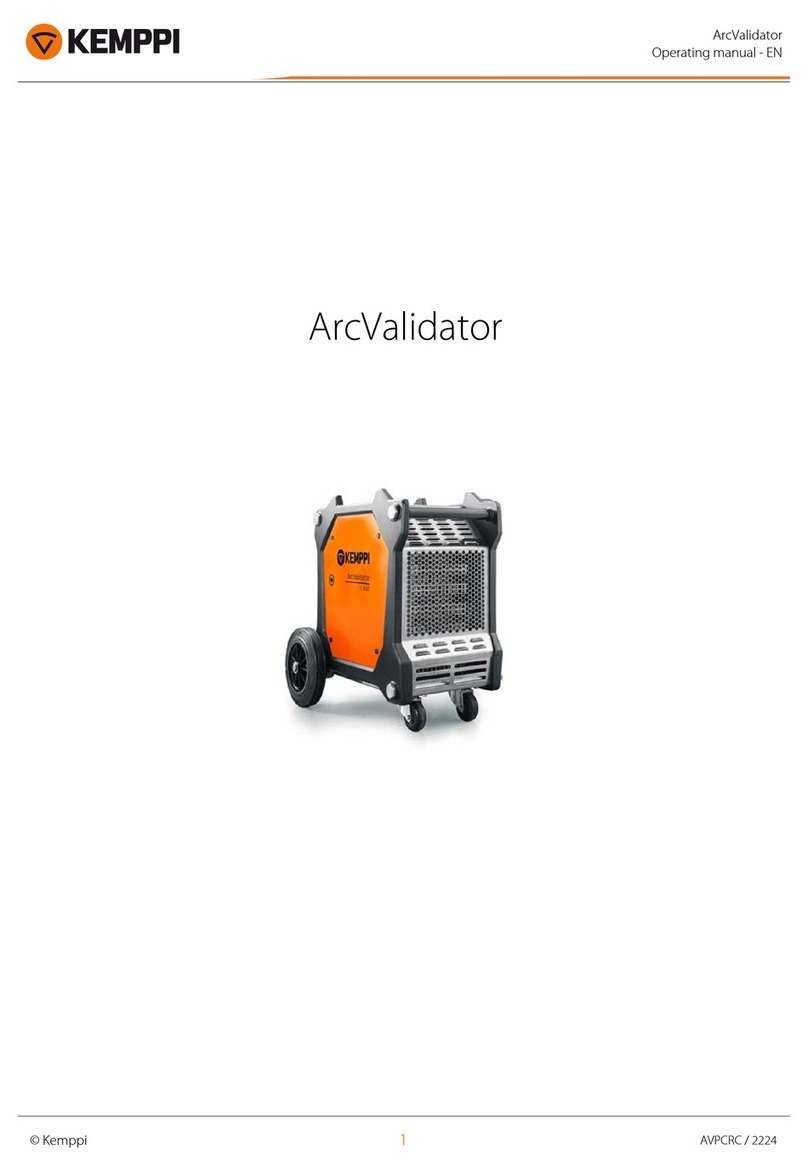 Kemppi ArcValidator User manual