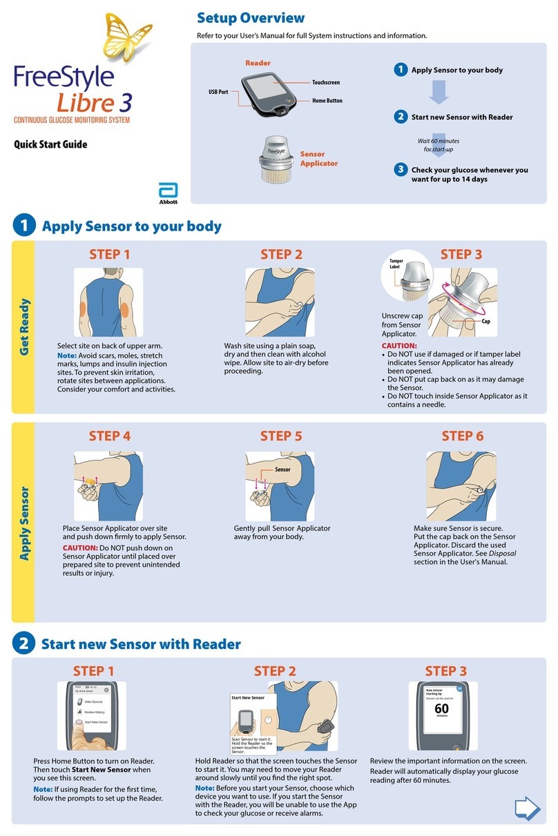Abbott FreeStyle Libre 3 quick start guide