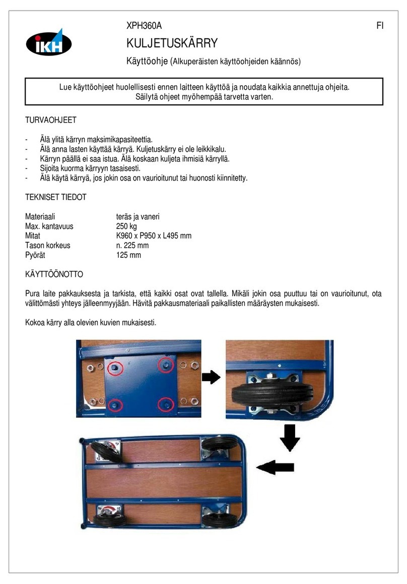 IKH XPH360A instruction manual