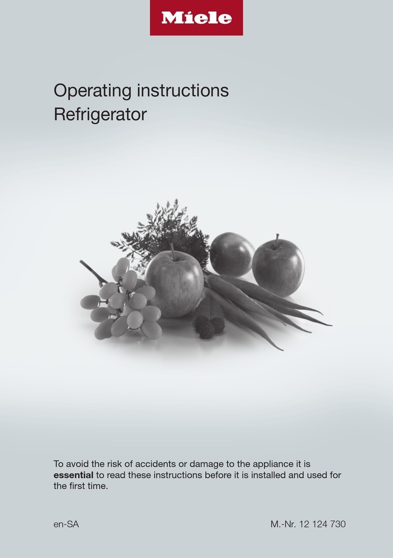 Miele KS 4783 ED User manual Miele KS 4783 ED User manual