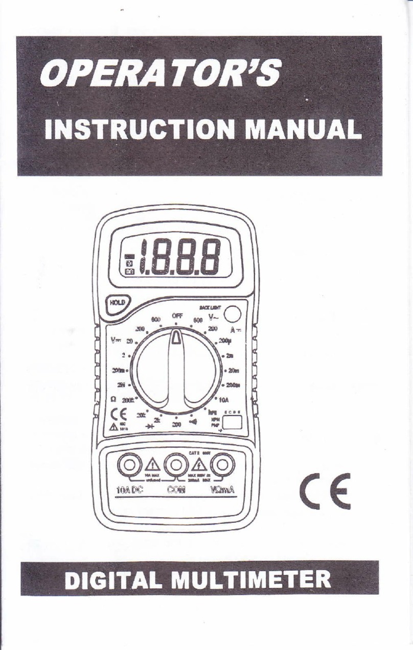 PROSOL UK IEC-1010 Operator's instruction manual