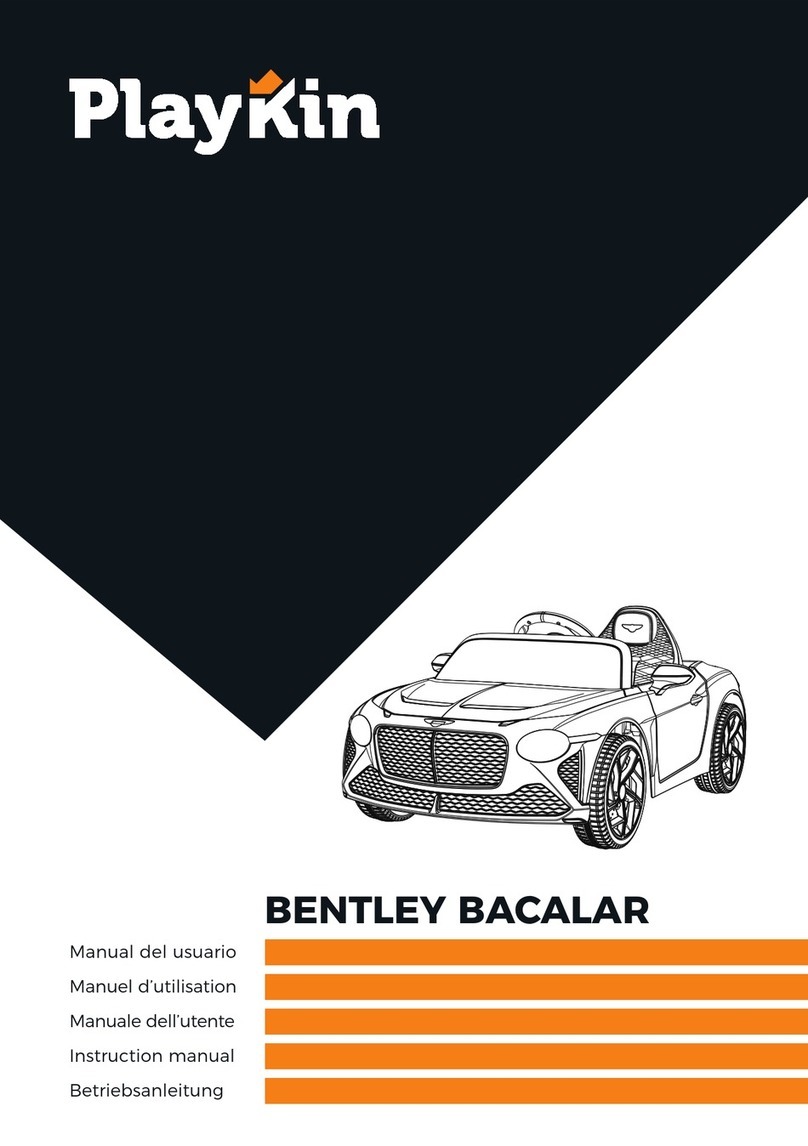 PLAYKIN BENTLEY BACALAR instruction manual